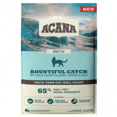 Βιολογικά κατάλληλη ξηρά τροφή για γάτες με ποικιλία ψαριών - Acana Bountiful Catch