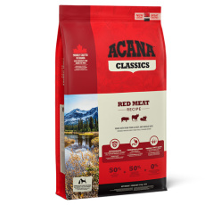 Βιολογικά κατάλληλη ξηρά τροφή για ενήλικους σκύλους με ποικιλία κρεάτων - Acana Classics Red Meat