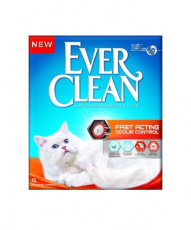 Άμμος υγιεινής για γάτες με γρήγορη συγκόλληση και άμεσο έλεγχο οσμών - Everclean Fast Acting Odour Control 6L
