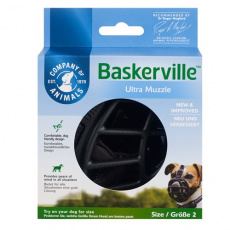 Σκληρό πλαστικό φίμωτρο με εσωτερική επένδυση - Baskerville Ultra Muzzle 2