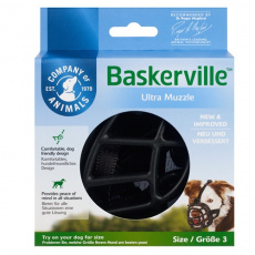 Σκληρό πλαστικό φίμωτρο με εσωτερική επένδυση - Baskerville Ultra Muzzle 3