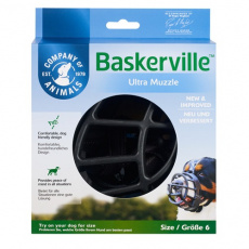 Σκληρό πλαστικό φίμωτρο με εσωτερική επένδυση - Baskerville Ultra Muzzle 6