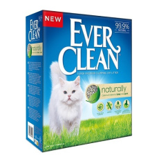 Φυσικά άμμος υγιεινής για γάτες με μπετονίτη και καλαμπόκι - Everclean Naturally 6L