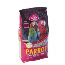 Βασική τροφή για παπαγάλους ενισχυμένη με περισσότερα φρούτα - Farma Friends Parrot Special Mix Premium 15kg