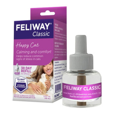Ανταλλακτικό για συσκευή με φερομόνες για βελτίωση των προβλημάτων συμπεριφοράς σε γάτες - Feliway Classic RefillΑνταλλακτικό για συσκευή με φερομόνες για βελτίωση των προβλημάτων συμπεριφοράς σε γάτες - Feliway Classic Refill