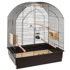 Κλουβί με συρτάρι για μικρούς και μεγάλους παπαγάλους - Ferplast Greta Black (69.5*44.5*84cm)