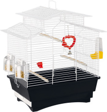 Κλουβί με συρτάρι για μικρά πτηνά - Ferplast Pagoda White (47*29.5*50cm)