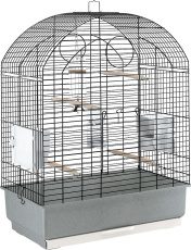 Κλουβί με συρτάρι για μικρούς και μεγάλους παπαγάλους - Ferplast Viola Black (59*33*80cm)