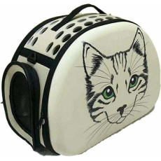 Τσάντα μεταφοράς για γάτες - Glee Beige Cat (42*32*28cm)