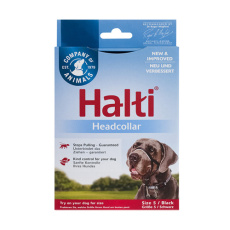 Εκπαιδευτικό λουρί για πλήρη έλεγχο του σκύλου και σταμάτημα του τραβήγματος - Halti Headcollar Size 5