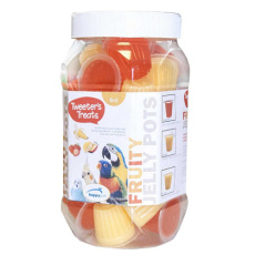 Λιχουδιά φρούτων σε ζελέ για μικρούς και μεγάλους παπαγάλους - Happy Pet Jelly Mix Jar