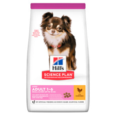 Ξηρά τροφή διαίτης για μικρόσωμους ενήλικους σκύλους ηλικίας 1-6 ετών - Hill's Adult Small & Mini Light 1.5kg