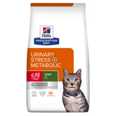 Κλινική ξηρά τροφή για γάτες με τάση παχυσαρκίας και προβλήματα ουροποιητικού - Hill's Prescription Diet Metabolic+Urinary Stress