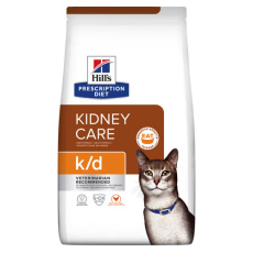 Κλινική ξηρά τροφή για γάτες με παθήσεις καρδιάς και νεφρών - Hill's Prescription Diet k/d Dry