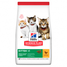 Ξηρά τροφή για γατάκια έως 1 έτους και για γάτες έγκυες ή σε γαλουχία - Hill's Kitten 1.5kg