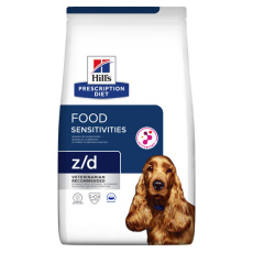 Κλινική ξηρά τροφή για σκύλους με γαστρεντερικές και δερματολογικές διαταραχές που οφείλονται σε τροφές - Hill's Prescription Diet z/d ActivBiome+