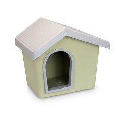 Πλαστικό σπίτι για μικρόσωμους σκύλους για προστασία σε εξωτερικούς χώρους - Imac Zeus (53*46*47.6cm)