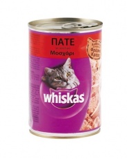 Κονσέρβα για γάτες με πατέ με μοσχάρι - Whiskas 400g