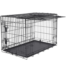 Μεταλλικό κλουβί-crate σκύλου με συρόμενη πόρτα - Kowloon Wire Cage (76*46*54cm)