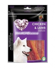 Μαλακές λωρίδες από κοτόπουλο και αρνί - Pet Camelot DIAMONDlicious Chicken&Lamb 1404