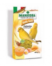 Μαλακή Κίτρινη Βιταμίνη για Καναρίνια με μέλι και αυγό - Manitoba Pate Gold 400g