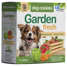 Χειροποίητα τραγανά μπισκότα για σκύλους με λαχανικά - MBF Garden Fresh Vegetables 200g