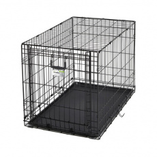 Μεταλλικό κλουβί-Crate σκύλου με διαχωριστικό και εύκολο άνοιγμα πόρτας - Midwest Ovation Dog Crate (94.6*58.4*63.5cm)
