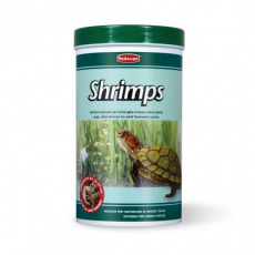 Αποξηραμένες γαρίδες για μεγάλες νεροχελώνες - Padovan Shrimps 160g/1L