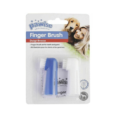 Οδοντόβουρτσα δαχτύλου - Pawise Finger Brush (2 τεμάχια)