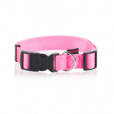 Νάιλον περιλαίμιο σκύλου με κλιπ σε πολλά χρώματα -  Pet Interest Xsmall 1*19-33cm ροζ