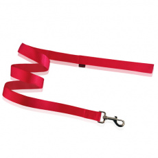 Νάιλον οδηγός σκύλου σε πολλά χρώματα - Pet Interest Single Layer Leash Medium 2*120cm κόκκινο