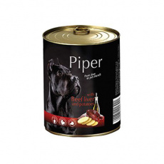 Πλήρης τροφή σε κονσέρβα για σκύλους με συκώτι βοδινού κ' πατάτες - Piper Beef Liver and Potatoes 800g