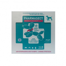 Φυτικό αντιπαρασιτικό περιλαίμιο για σκύλους άνω των 12kg - Pet Quality Products Pharma Sect Collar 68cm