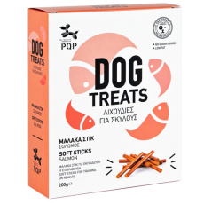 Μαλακά στικ σκύλου με σολομό - PQP Soft Sticks Salmon 200g