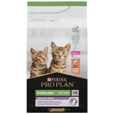 Πλήρης ξηρά τροφή για στειρωμένα γατάκια 1-12 μηνών με σολομό- Pro Plan Kitten Sterilised 1.5kg