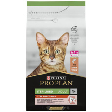 Πλήρης ξηρά τροφή για ενήλικες στειρωμένες γάτες 1-7 ετών με σολομό - Pro Plan Adult Sterilised Salmon