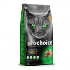 Ξηρά τροφή συντήρησης για γάτες με αρνί και ρύζι - ProChoice Adult Lamb & Rice 2kg