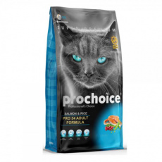 Ξηρά τροφή συντήρησης για γάτες με σολομό και ρύζι - ProChoice Adult Salmon & Rice 2kg