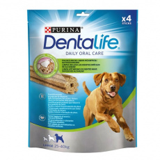 Οδοντικές λιχουδιές για μεγαλόσωμους σκύλους 25-40 κιλών - Purna Dentalife Large 142g (4 τεμάχια)