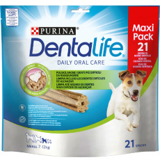 Οδοντικές λιχουδιές για μικρόσωμους σκύλους 7-12 κιλών - Purina Dentalife Small 345g (21 τεμάχια)
