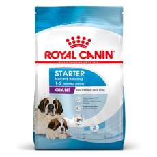 Ξηρά τροφή απογαλακτισμού για κουτάβια και τις μητέρες τους γιγαντόσωμων φυλών άνω των 45kg - Royal Canin Giant Starter Mother & Babydog 4kg 