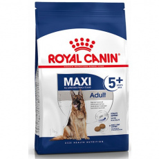 Ξηρά τροφή για ώριμους ενήλικους σκύλους άνω των 5 ετών μεγαλόσωμων φυλών 26-44kg - Royal Canin Μaxi Adult 5+