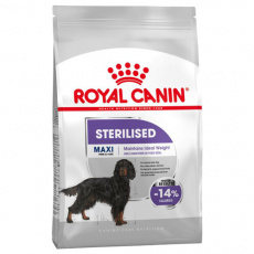 Ξηρά τροφή για ενήλικους στειρωμένους σκύλους άνω των 15 μηνών μεγαλόσωμων φυλών 26-44kg - Royal Canin Μaxi Adult Sterilised