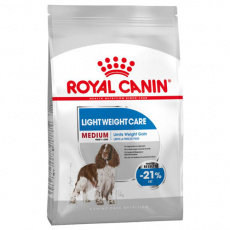 Ξηρά τροφή διαίτης για ενήλικους με αύξηση βάρους άνω των 10 ετών μεσαίου μεγέθους φυλών 11-25kg - Royal Canin Medium Adult Light