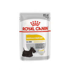 Φακελάκι υγρής τροφής για σκύλους με δερματική ευαισθησία - Royal Canin Dermacomfort 85g