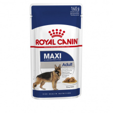 Φακελάκι για ενήλικους σκύλους άνω των 15 μηνών μεγάλου μεγέθους φυλών 26-44kg - Royal Canin Pouch Μaxi Adult 140g