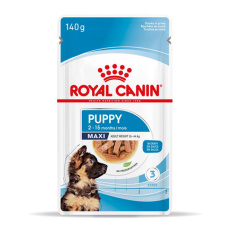 Φακελάκι για κουτάβια μέχρι 15 μηνών μεγάλου μεγέθους φυλών 26-44kg - Royal Canin Pouch Maxi Puppy 140g