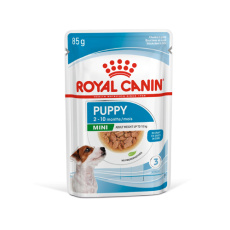Φακελάκι για κουτάβια μέχρι 10 μηνών μικρόσωμων φυλών έως 10kg - Royal Canin Pouch Mini Puppy 85g