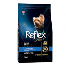 Ξηρά τροφή συντήρησης για μικρόσωμους ενήλικους σκύλους έως 10kg με σολομό - Reflex Adult Mini & Small with Salmon 3kg