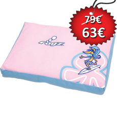 Στρώμα-μαξιλάρι για σκύλους από αδιάβροχο ύφασμα που αφαιρείται με φερμουάρ - Rogz Spice Flat Pink (83*56*10cm)